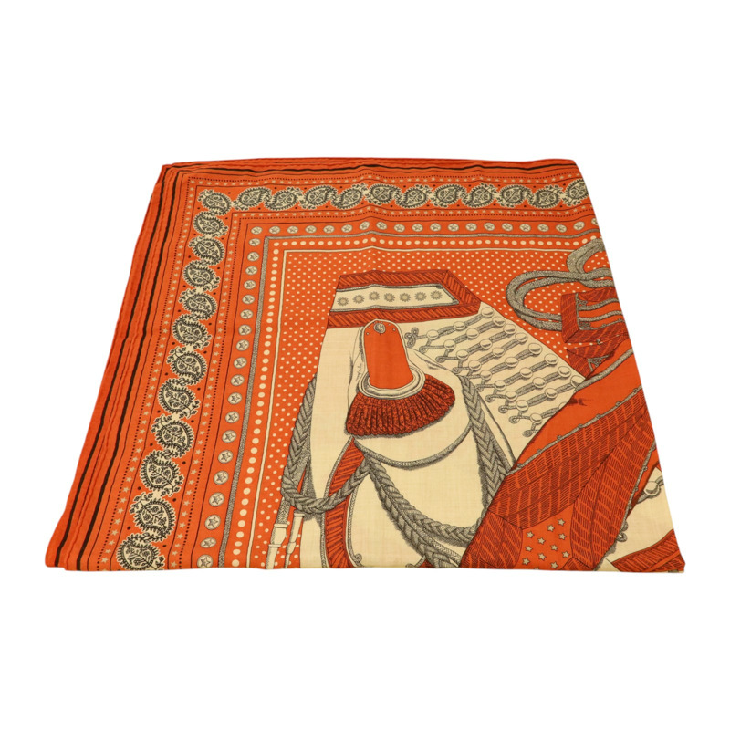 HERMES 羊絨Scarf 140x140圍巾-2