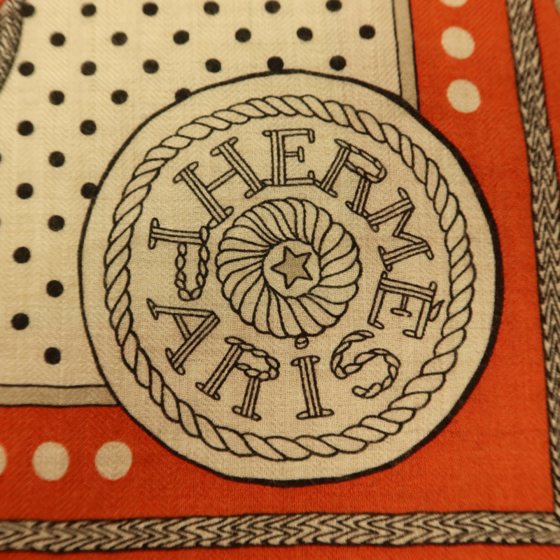 HERMES 羊絨Scarf 140x140圍巾-5
