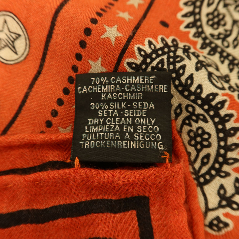 HERMES 羊絨Scarf 140x140圍巾-7