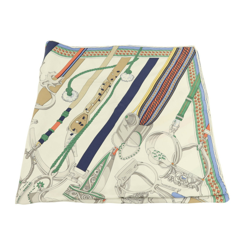 HERMES 絲質Scarf 90x90cm絲巾-2
