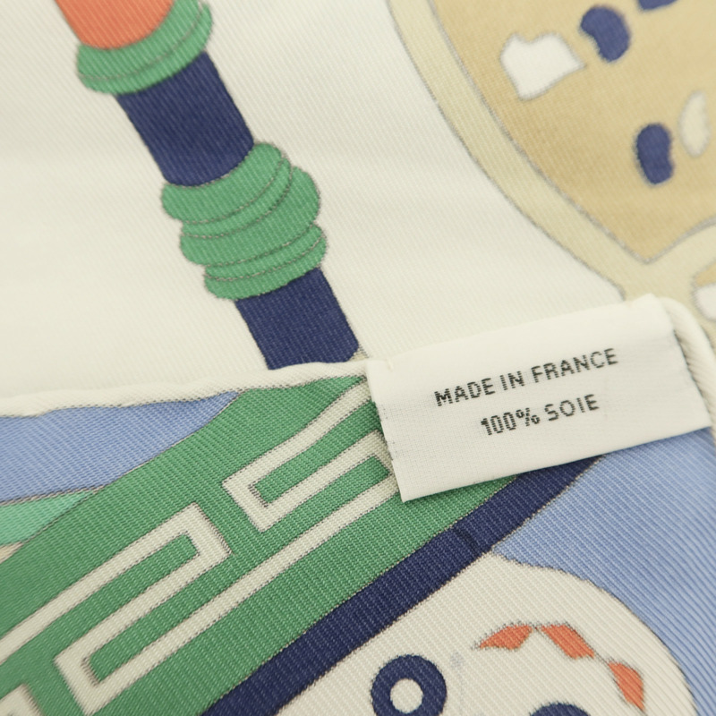 HERMES 絲質Scarf 90x90cm絲巾-7