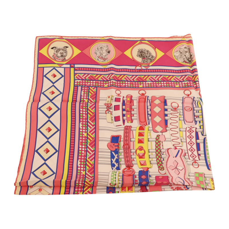 HERMES 絲質Scarf 90x90cm絲巾-2