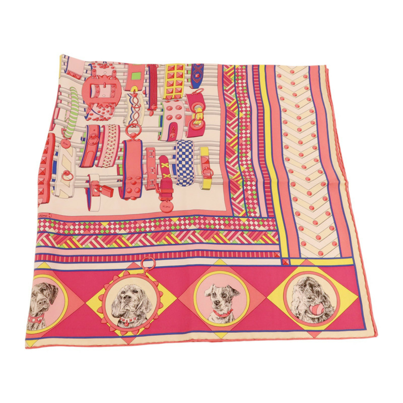 HERMES 絲質Scarf 90x90cm絲巾-3