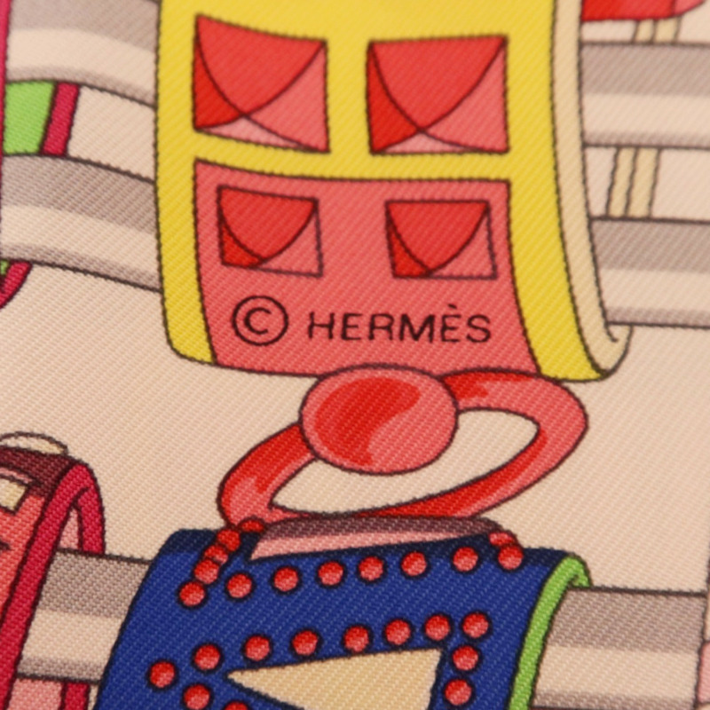 HERMES 絲質Scarf 90x90cm絲巾-6