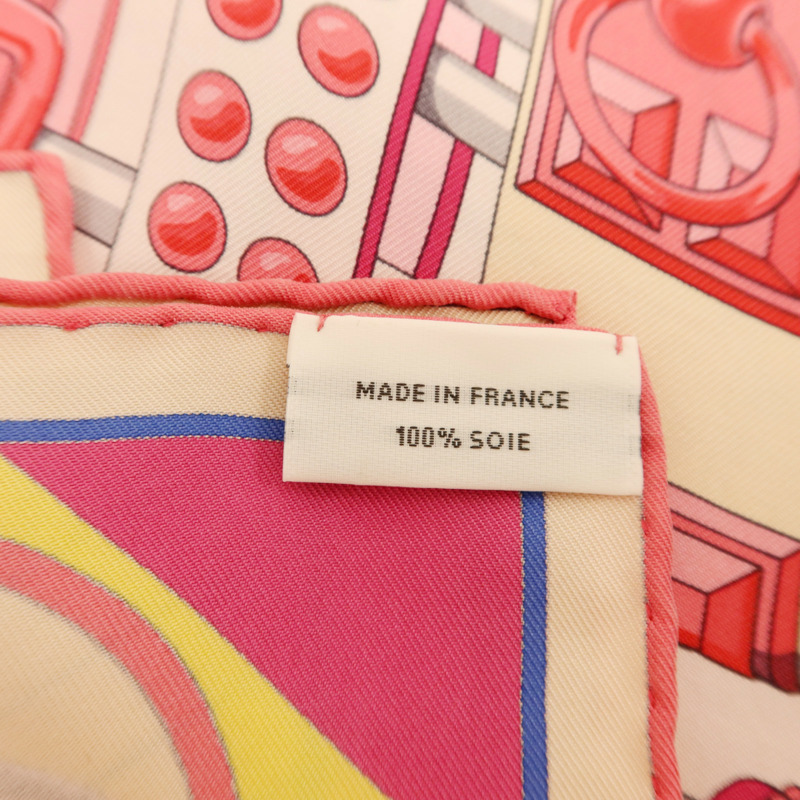 HERMES 絲質Scarf 90x90cm絲巾-7