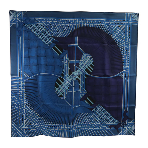 HERMES 絲質Scarf 90x90cm絲巾