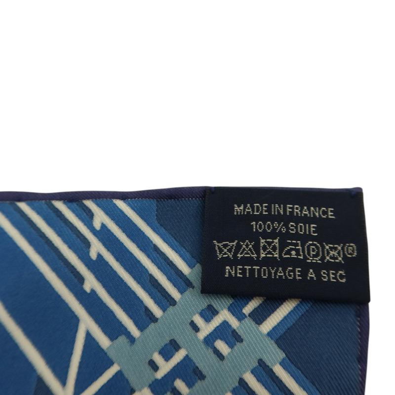 HERMES 絲質Scarf 90x90cm絲巾-7