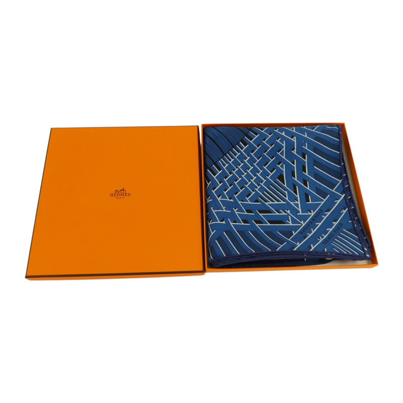 HERMES 絲質Scarf 90x90cm絲巾-9