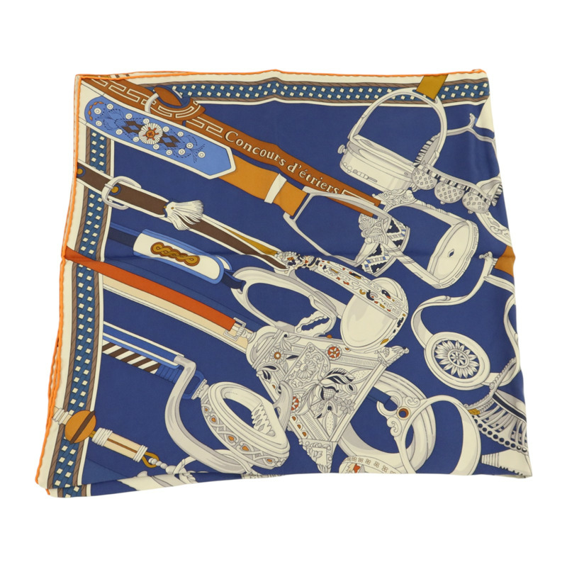 HERMES 絲質Scarf 90x90cm絲巾-3