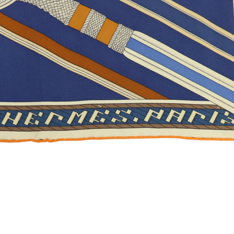 HERMES 絲質Scarf 90x90cm絲巾-5