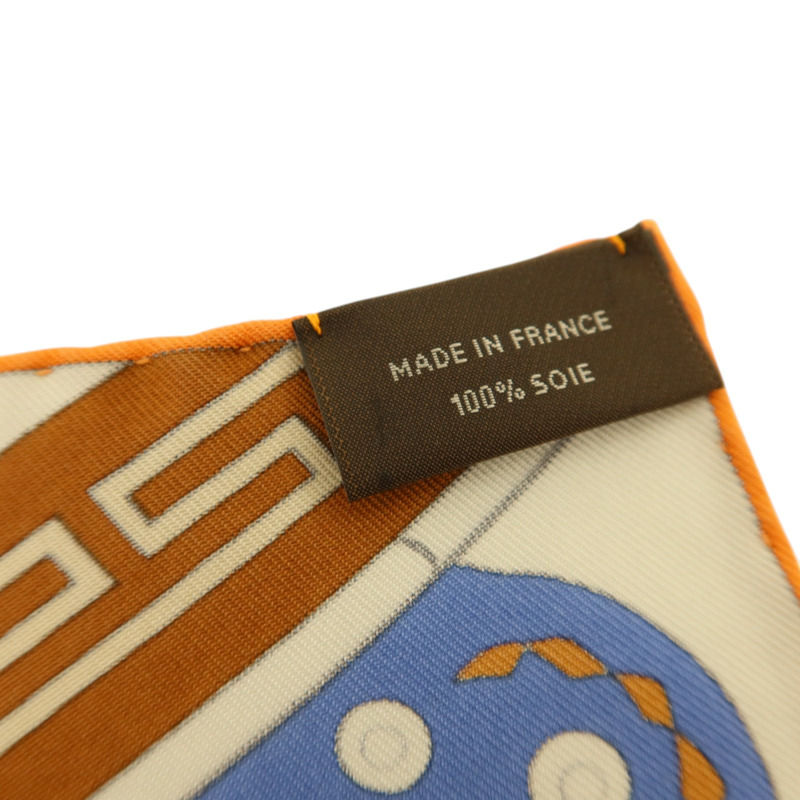 HERMES 絲質Scarf 90x90cm絲巾-7