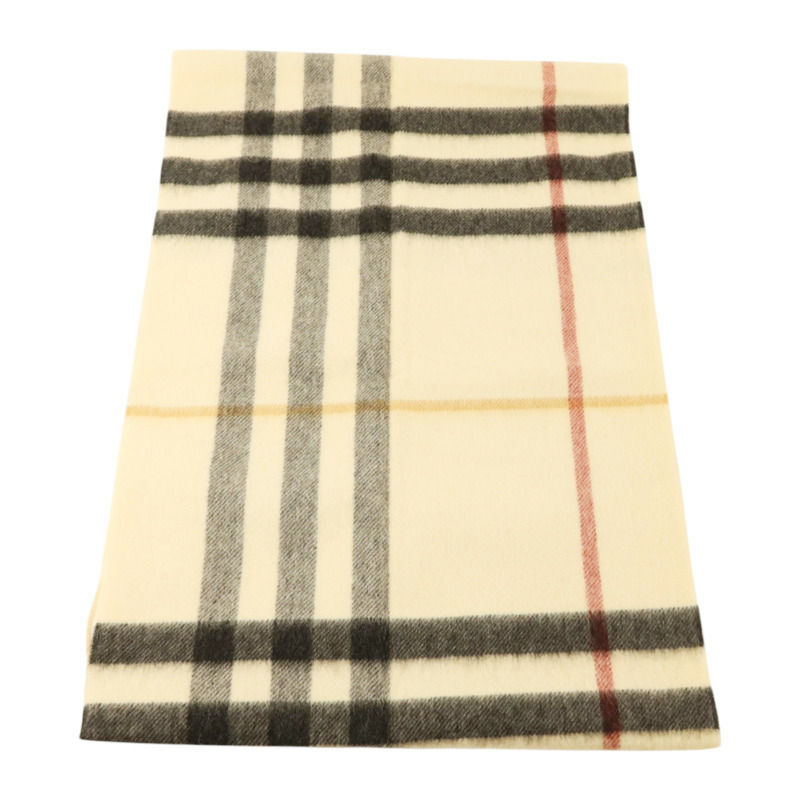 BURBERRY 羊絨Check Cashmere Scarf圍巾-3
