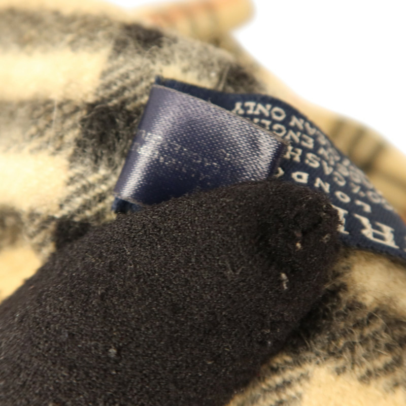 BURBERRY 羊絨Check Cashmere Scarf圍巾-7