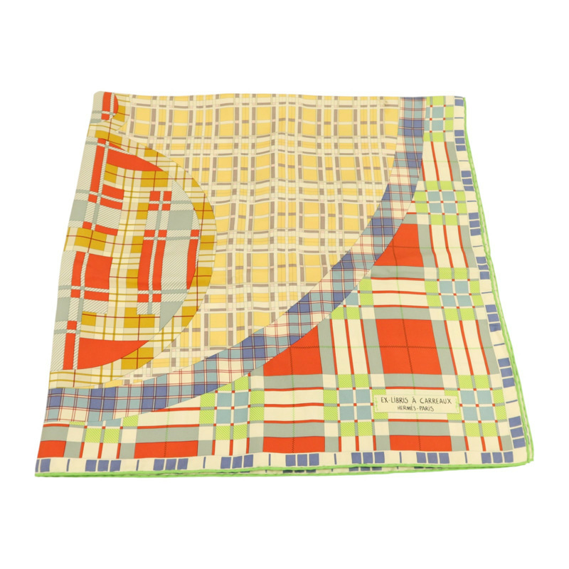 HERMES 絲質Scarf 90x90絲巾-1