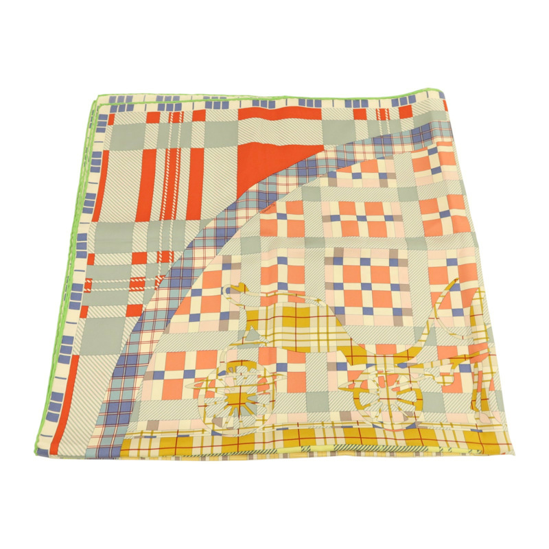 HERMES 絲質Scarf 90x90絲巾-3