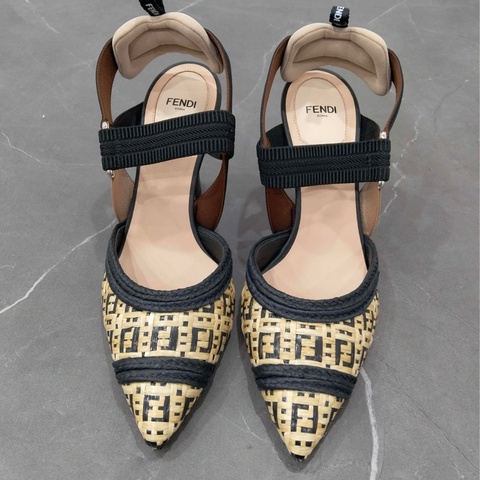 FENDI芬迪  高跟鞋  38碼 98新