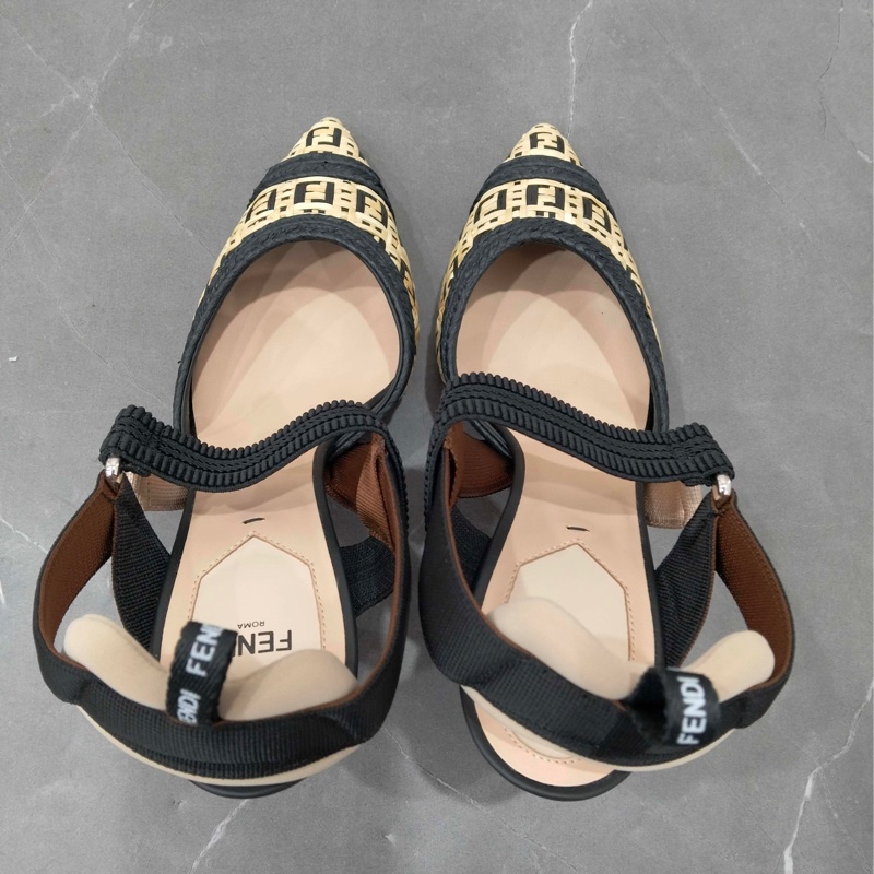 FENDI芬迪  高跟鞋  38碼 98新-5