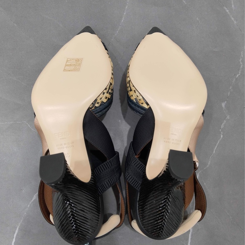 FENDI芬迪  高跟鞋  38碼 98新-8