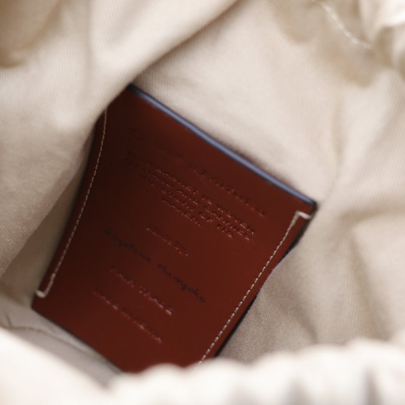 CHLOE 圓筒草編包-10