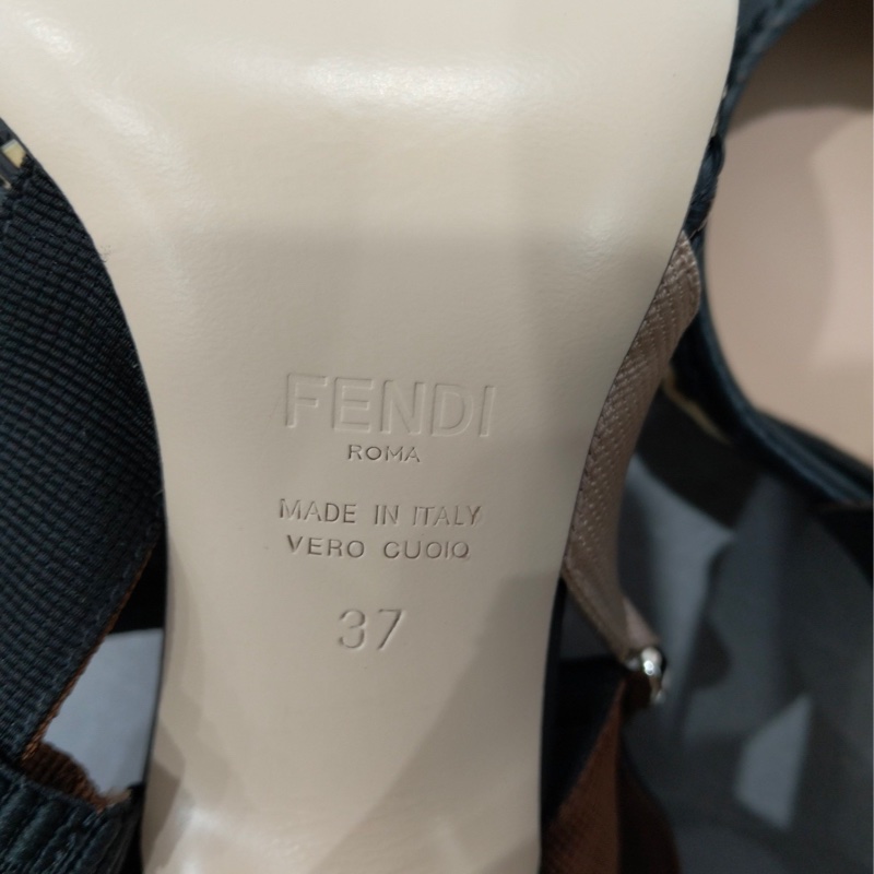 FENDI芬迪  高跟鞋  37碼 98新-5