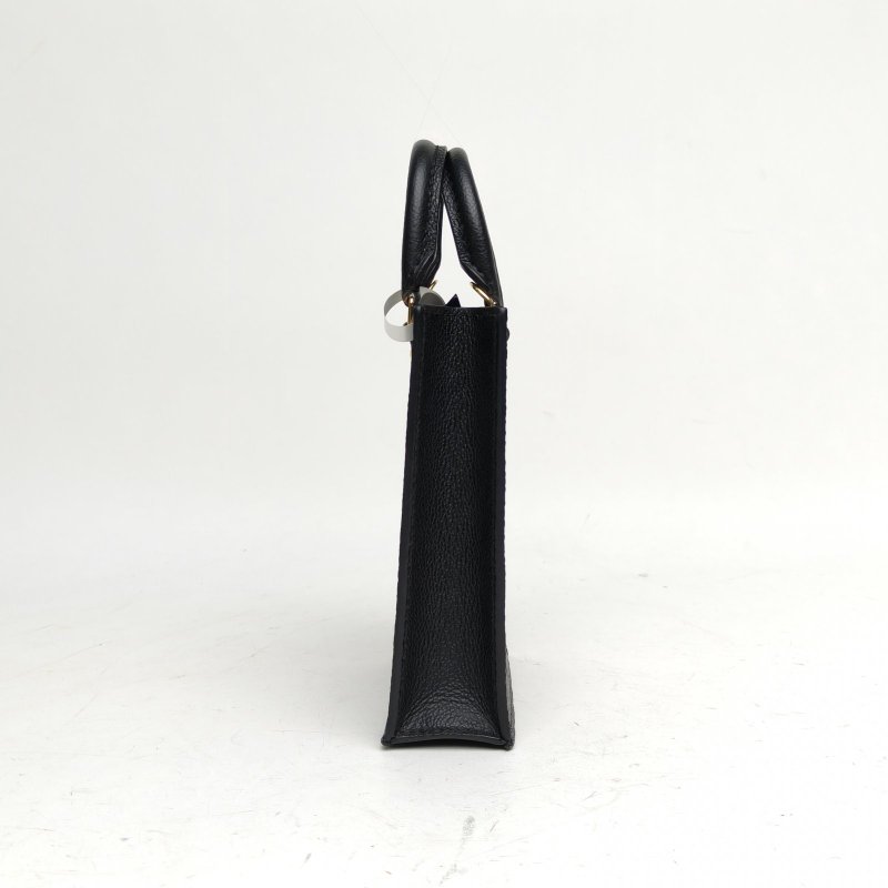 LOUIS VUITTON PETITSACPLAT琴譜包14黑白牛皮晶片肩背包-3