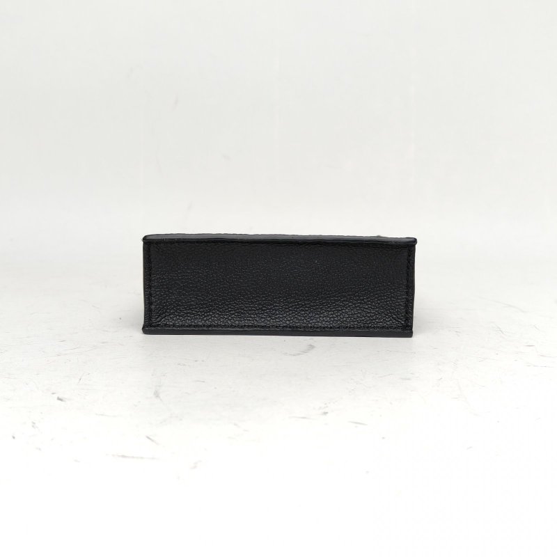 LOUIS VUITTON PETITSACPLAT琴譜包14黑白牛皮晶片肩背包-4