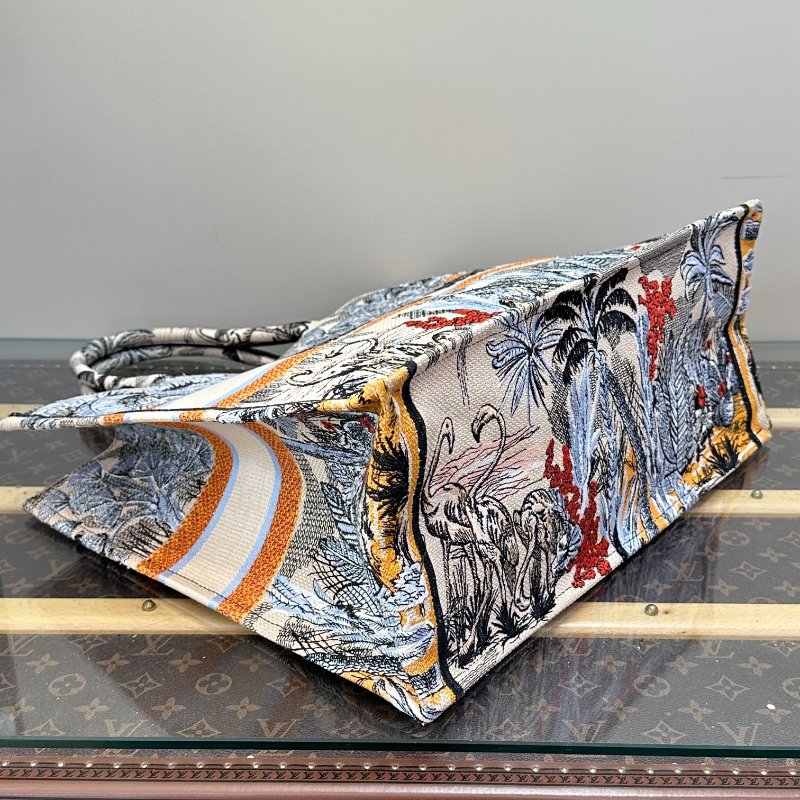 DIOR Tropicalia系列熱帶大號托特包41.5*34.5*18 98新配件塵袋-4