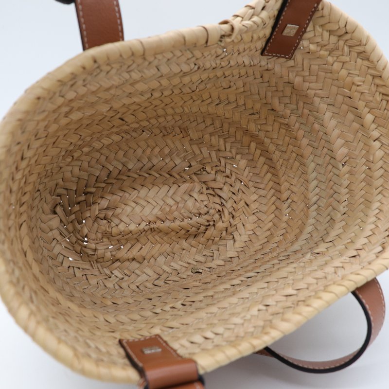 LOEWE LOGO手提 草編包-10