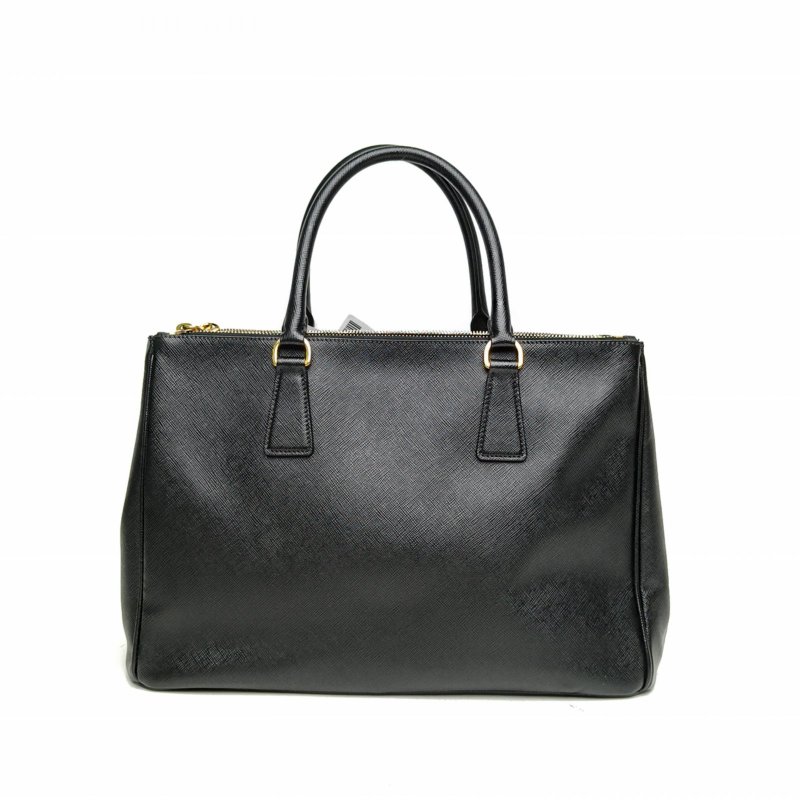 PRADA 殺手包大號黑色牛皮肩背包-2