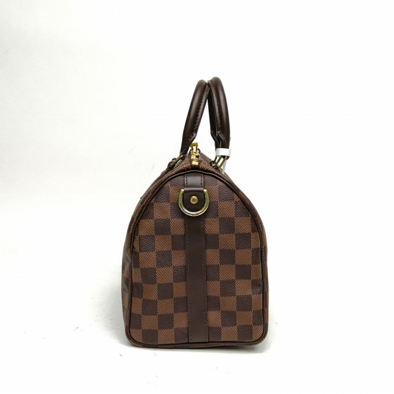 LOUIS VUITTON Sp25配肩帶棕色棋盤格PVC2018肩背包-1