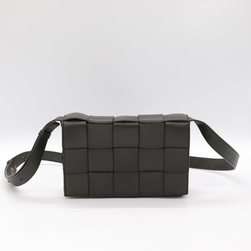 BV   墨綠側背包-1