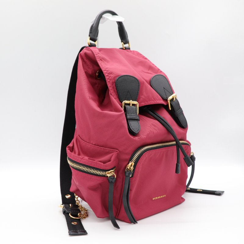 BURBERRY 紅後背包-1