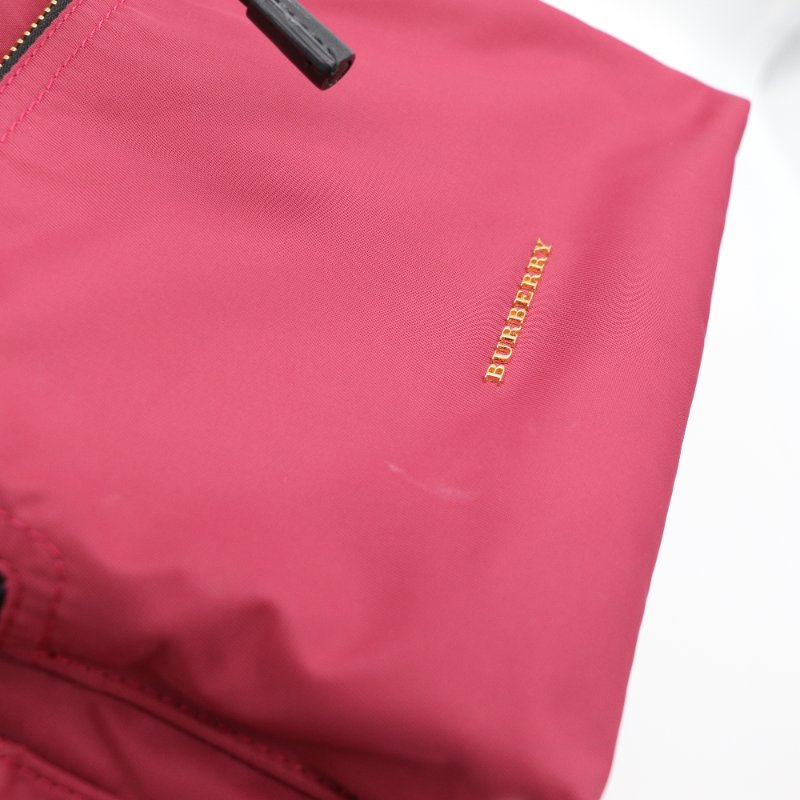 BURBERRY 紅後背包-5