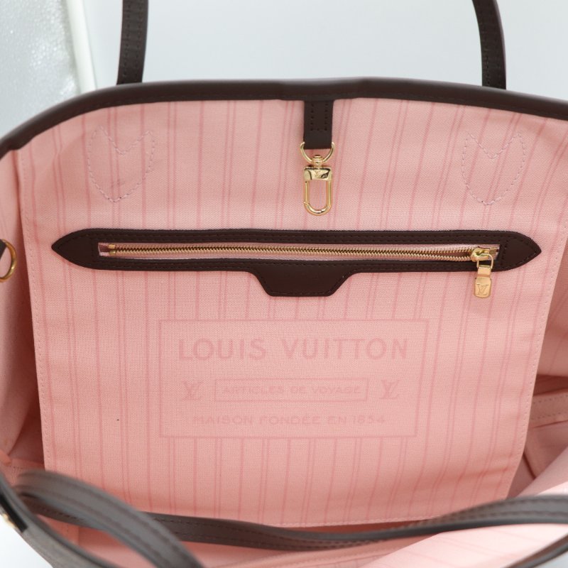 Louis Vuitton 棋盤格 neverfull 托特包-12