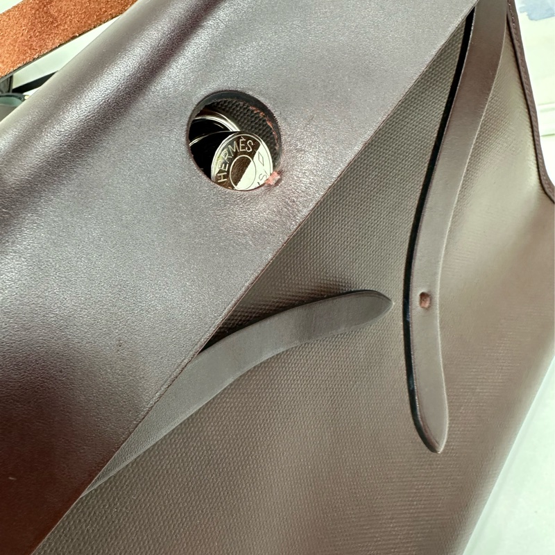 Hermes愛馬仕 防水布herbag31 Z刻-5