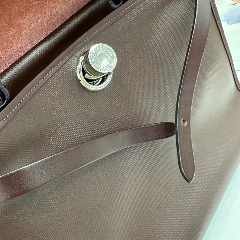 Hermes愛馬仕 防水布herbag31 Z刻-6