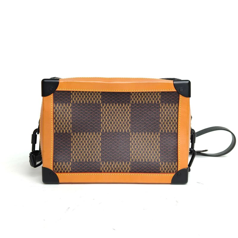 LOUIS VUITTON SoftTrunk軟盒子包大號老花牛皮/PVC2020肩背包-2