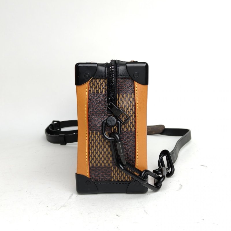 LOUIS VUITTON SoftTrunk軟盒子包大號老花牛皮/PVC2020肩背包-3