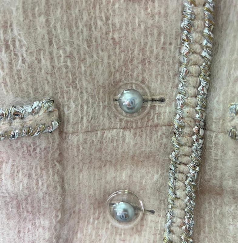 Chanel地控系列馬海毛外套 34碼-2