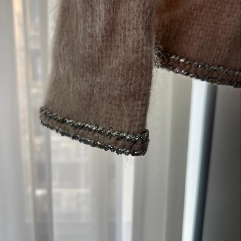 Chanel地控系列馬海毛外套 34碼-4