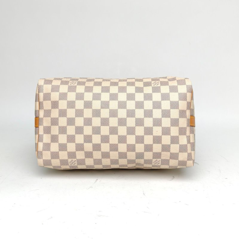 LOUIS VUITTON Sp30配肩帶白棋格PVC2014肩背包-4