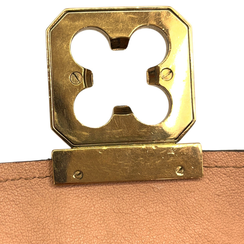 米色 皮革 Elsie 兩用包【Chloe 克羅伊】-11