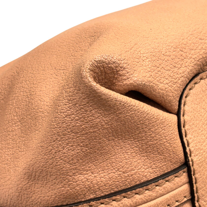 米色 皮革 Elsie 兩用包【Chloe 克羅伊】-16