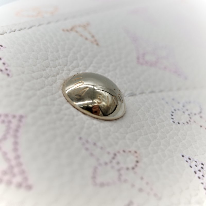 Louis Vuitton 杏色多彩老花 手提肩背包-6