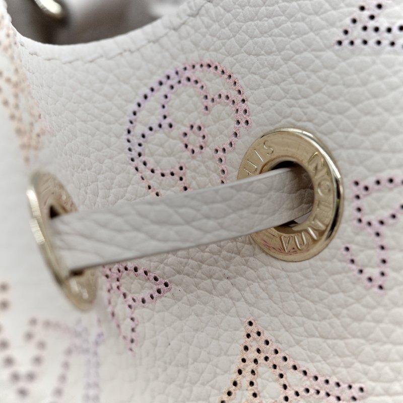 Louis Vuitton 杏色多彩老花 手提肩背包-8