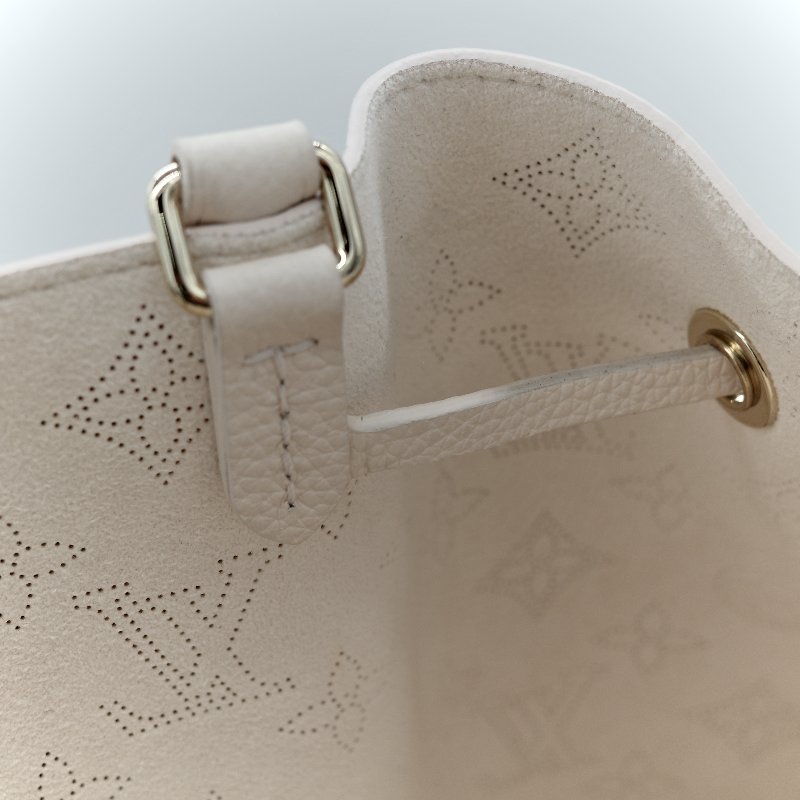 Louis Vuitton 杏色多彩老花 手提肩背包-14