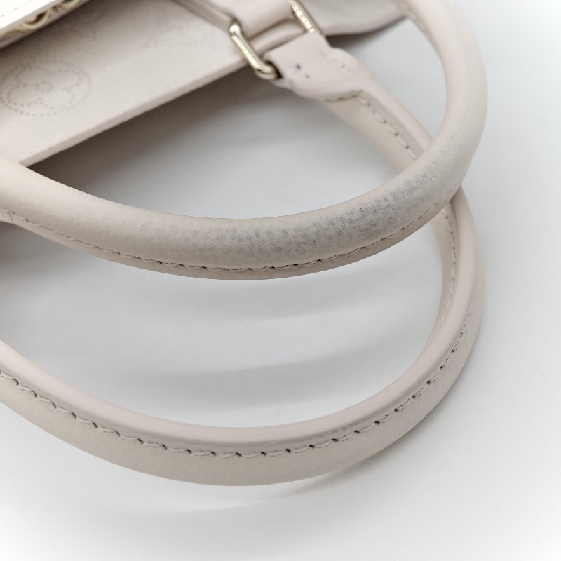 Louis Vuitton 杏色多彩老花 手提肩背包-18