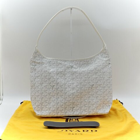 說走就走💼Goyard Bohème Hobo 白色 托特包 肩背包 子母包