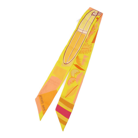 HERMES 絲質Twilly絲巾