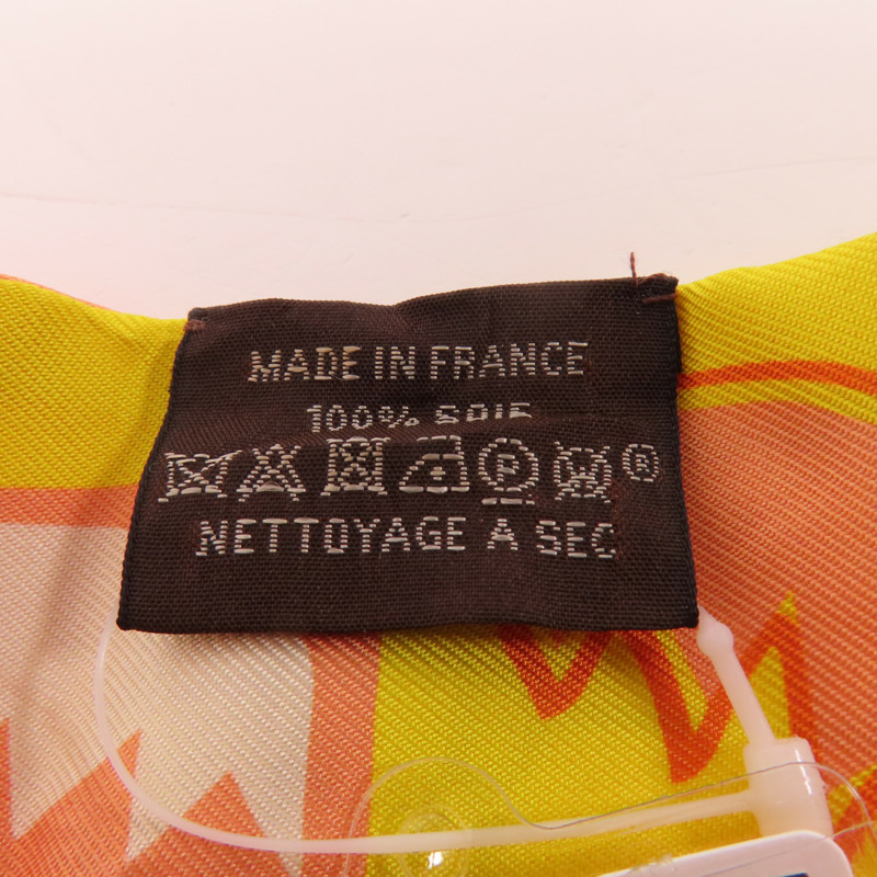 HERMES 絲質Twilly絲巾-6